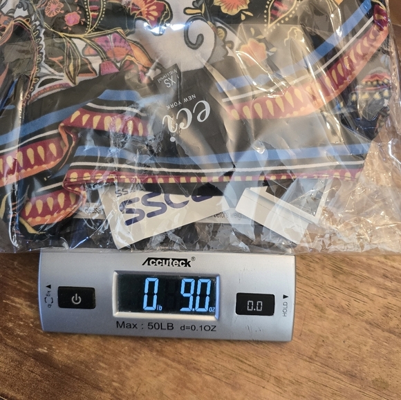 ECI New York Women Paisley Sheath Dress Bell Sleeves Multicolor XS - Picture 11 of 11